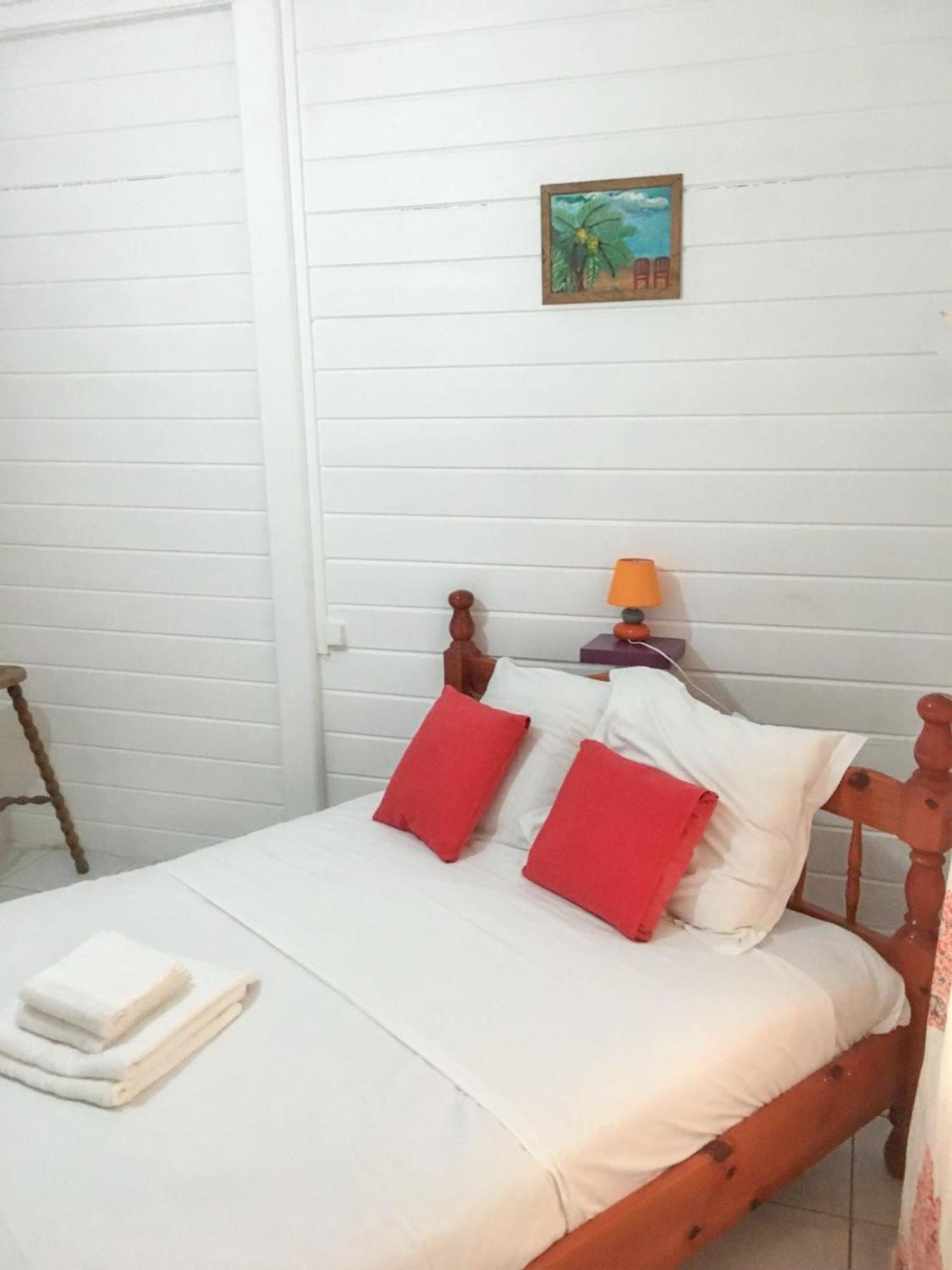 Villa Enchantee Avec Vue Sur Mer Et Piscine Au Carbet Ле Карбе Екстериор снимка
